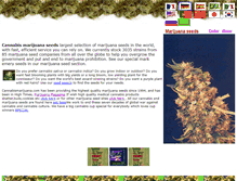 Tablet Screenshot of cannabismarijuana.com